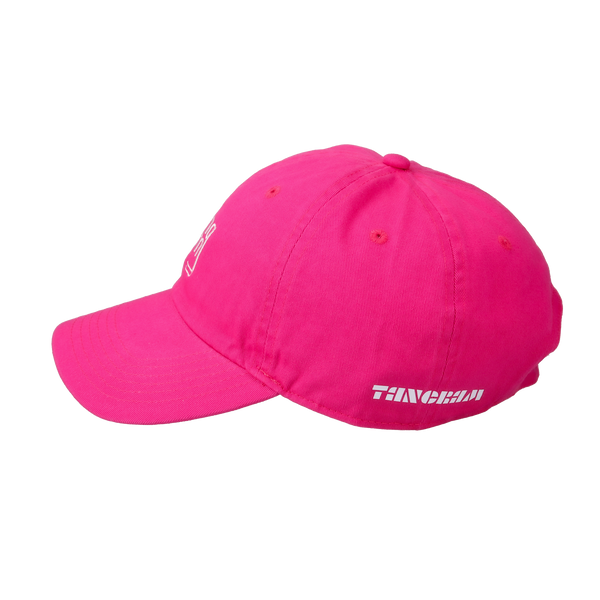 NEW HOLE IN ONE TWILL CAP TROPICAL PINK TGS-UCAP16