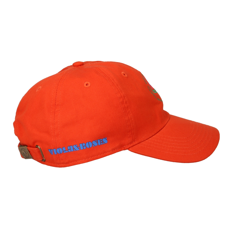 VIOLA&ROSES × TANGRAM TWILL CAP ORANGE TGS-UCAP24