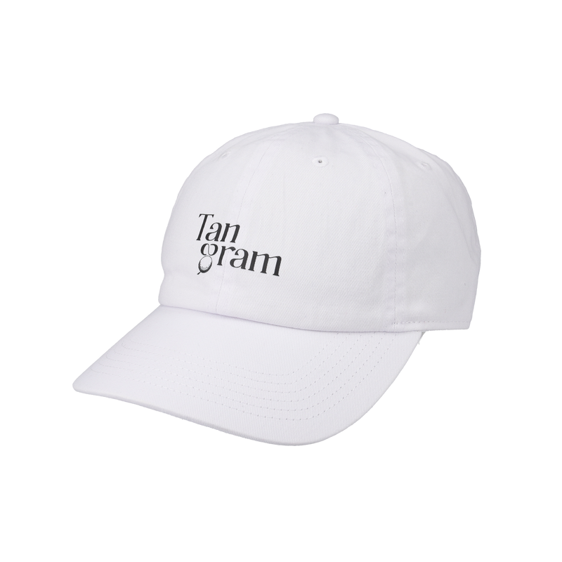 LABEL LOGO TWILL CAP WHITE TGS-UCAP27