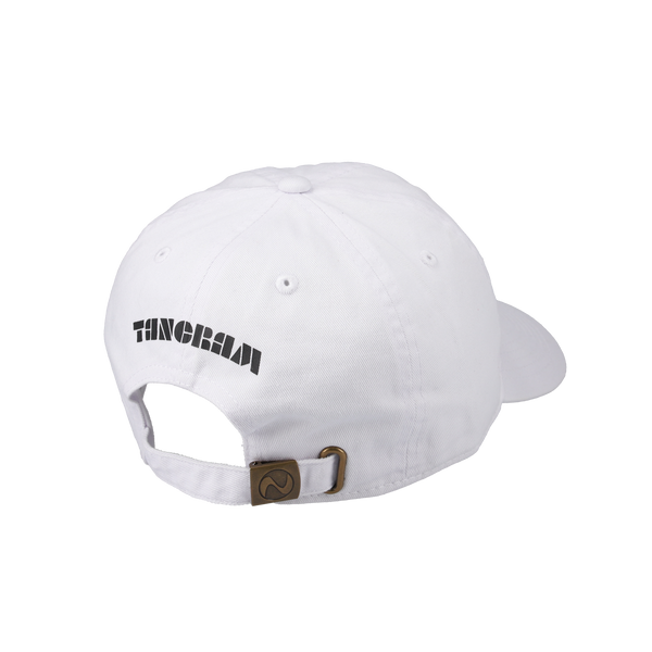 LABEL LOGO TWILL CAP WHITE TGS-UCAP27