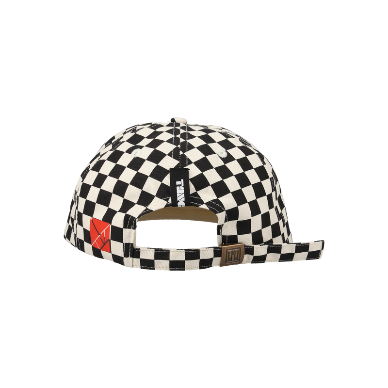 TGM LOGO CHECKER FIELD CAP CHECKER / RED TGS-UCAP35