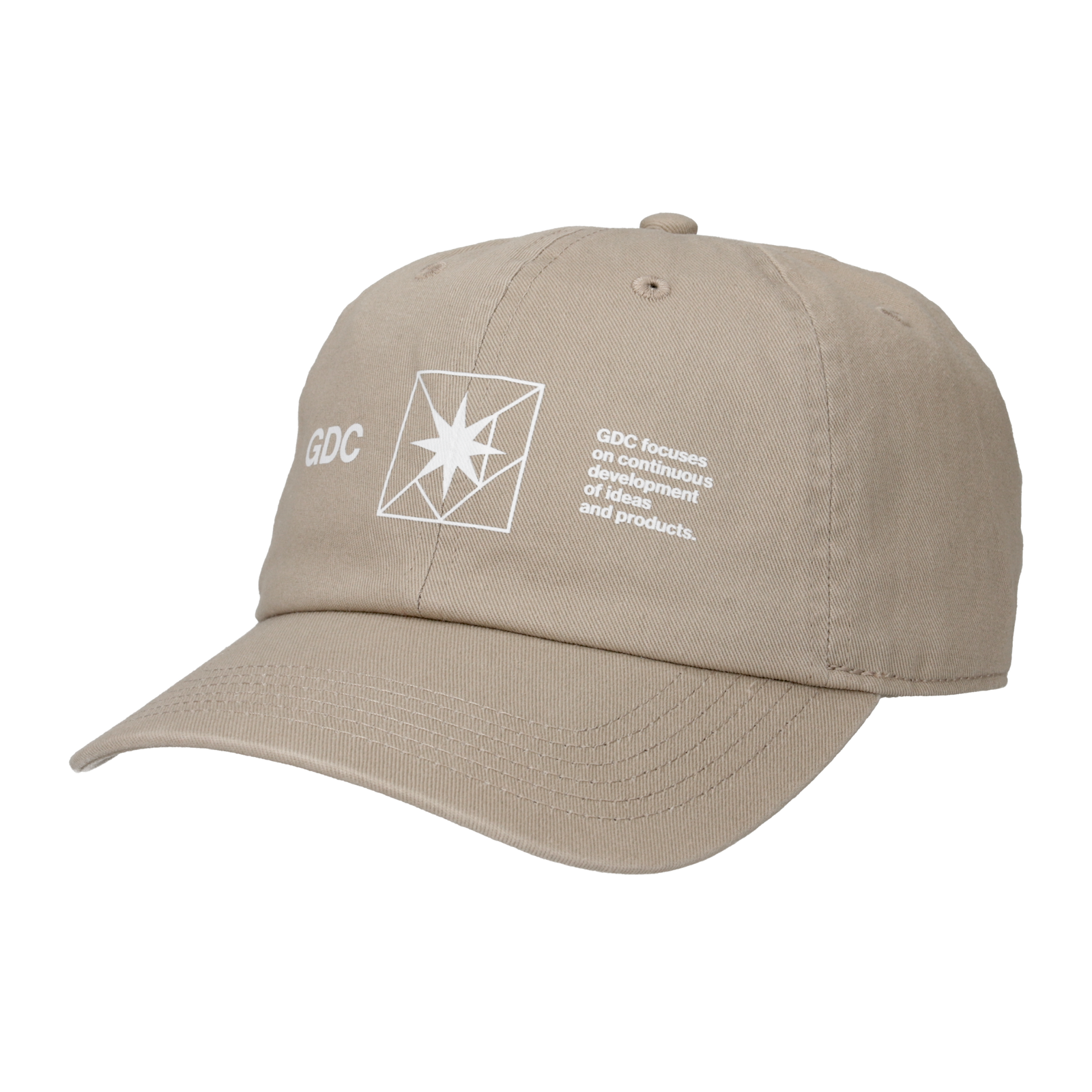 GDC×TANGRAM 5TH ANNIV. TURF STAR TWILL CAP KHAKI TGS-UCAP44