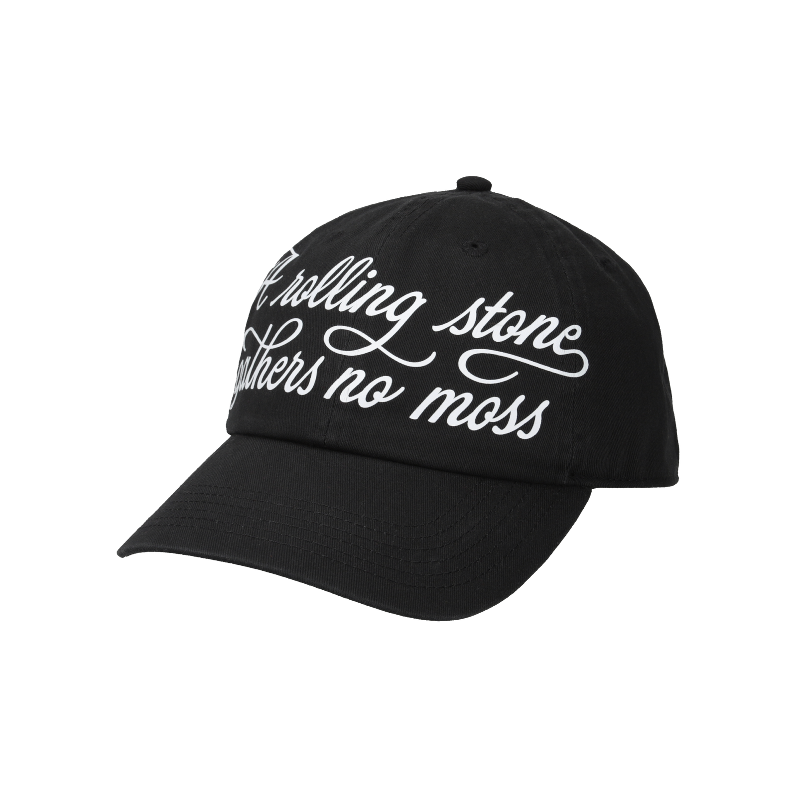 GDC×TANGRAM 5TH ANNIV. ROLLING STONE TWILL CAP BLACK TGS-UCAPGDC01
