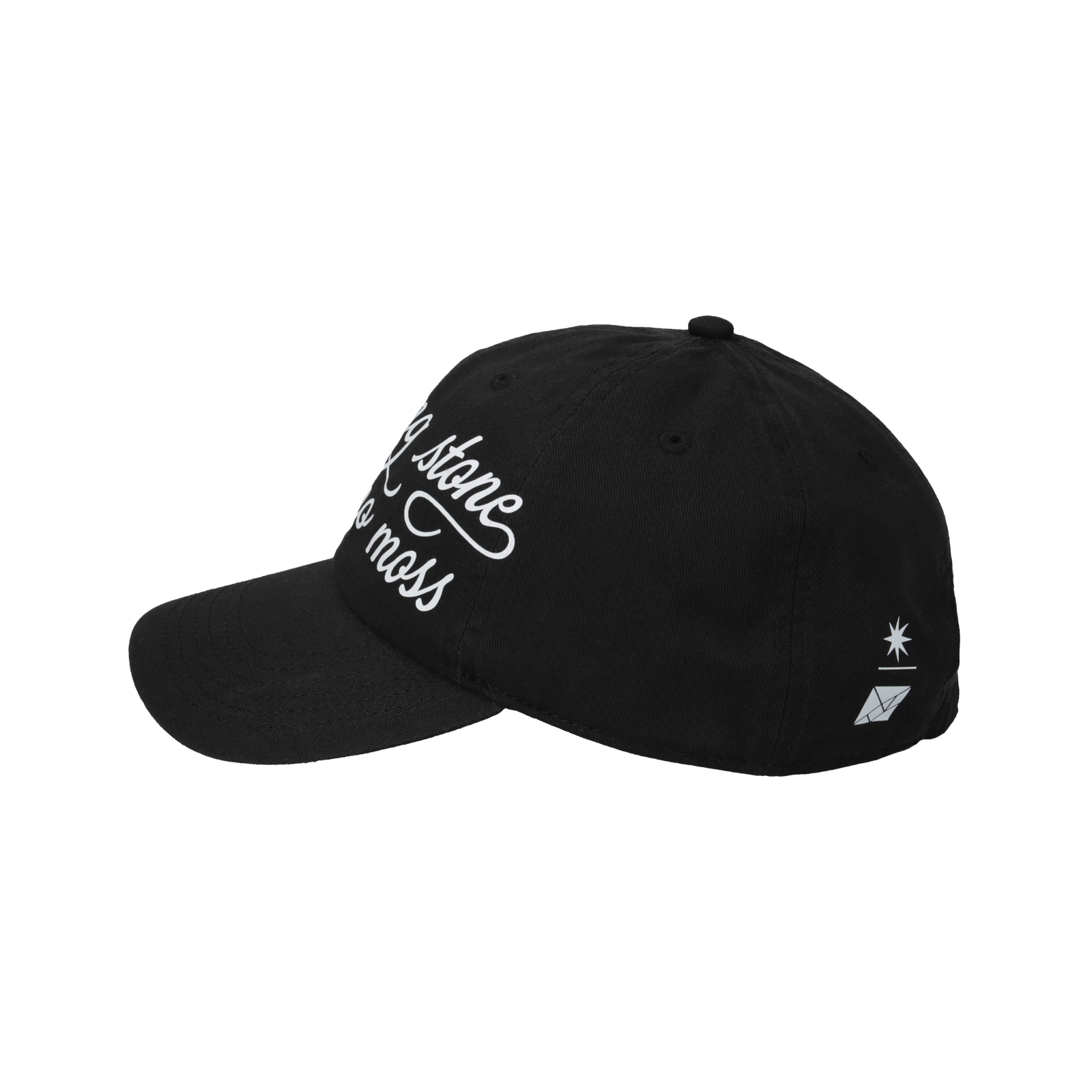 GDC×TANGRAM 5TH ANNIV. ROLLING STONE TWILL CAP BLACK TGS-UCAPGDC01
