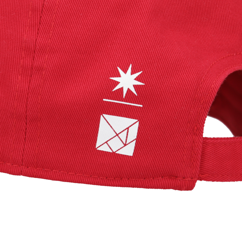 GDC×TANGRAM 5TH ANNIV. ROLLING STONE TWILL CAP RED TGS-UCAPGDC01