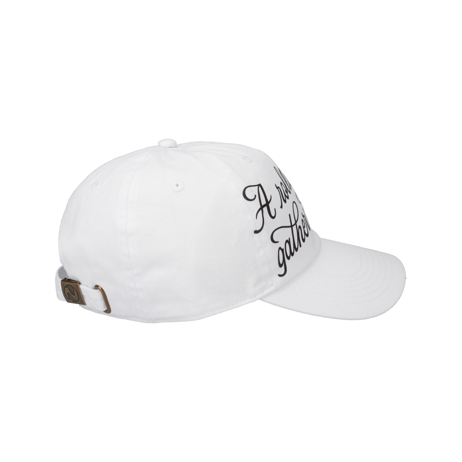 GDC×TANGRAM 5TH ANNIV. ROLLING STONE TWILL CAP WHITE TGS-UCAPGDC01