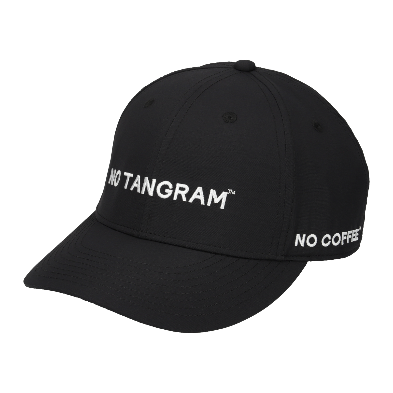 ANTI COUNTRY CLUB × TANGRAM キャップ スナップバック NO COFFEE×TANGRAM CAP BLACK TGS-UCAPNC01