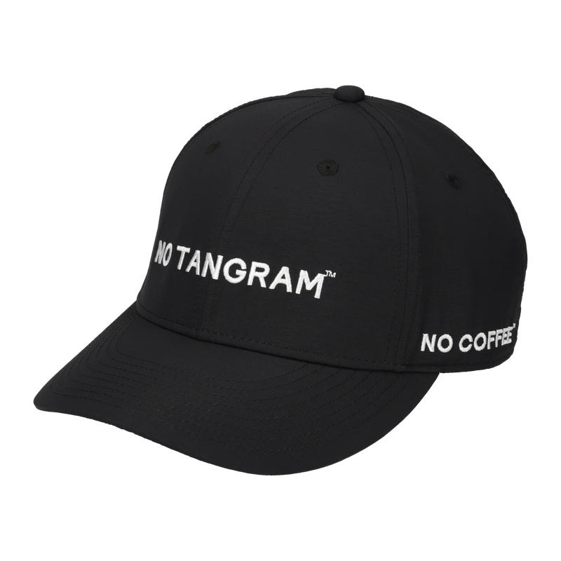 NO COFFEE×TANGRAM CAP BLACK TGS-UCAPNC01