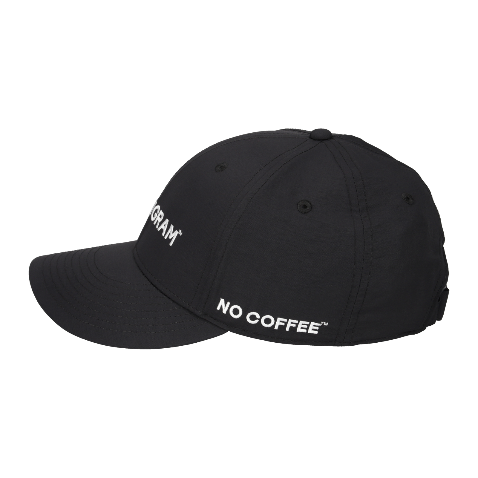 NO COFFEE×TANGRAM CAP BLACK TGS-UCAPNC01