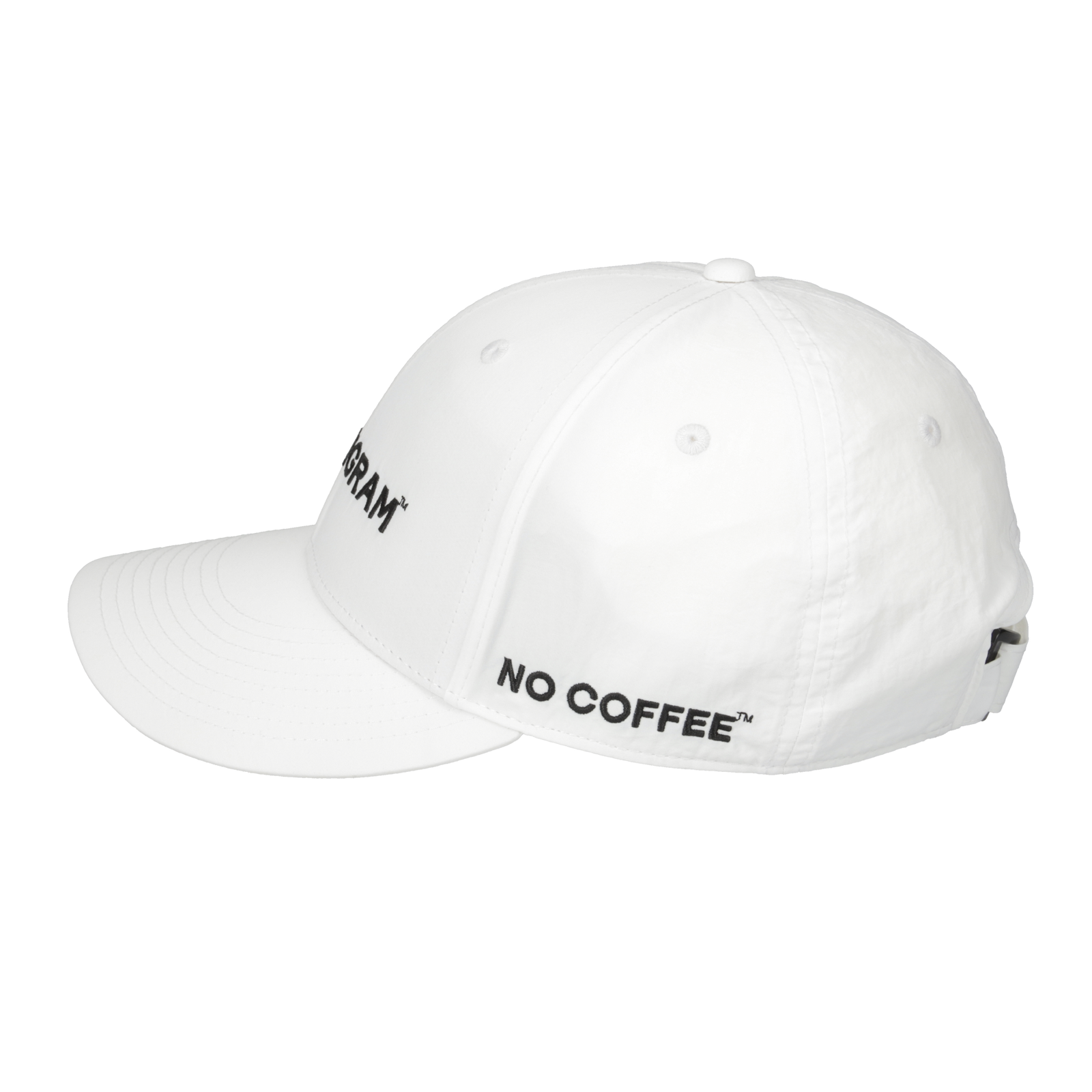 NO COFFEE×TANGRAM CAP WHITE TGS-UCAPNC01