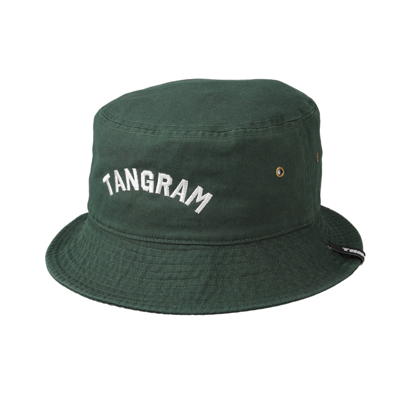 ARCH LOGO BUCKET HAT DARK GREEN TGS-UHAT03