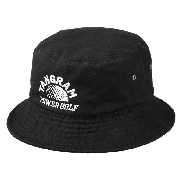 POWER GOLF BUCKET HAT BLACK TGS-UHAT14