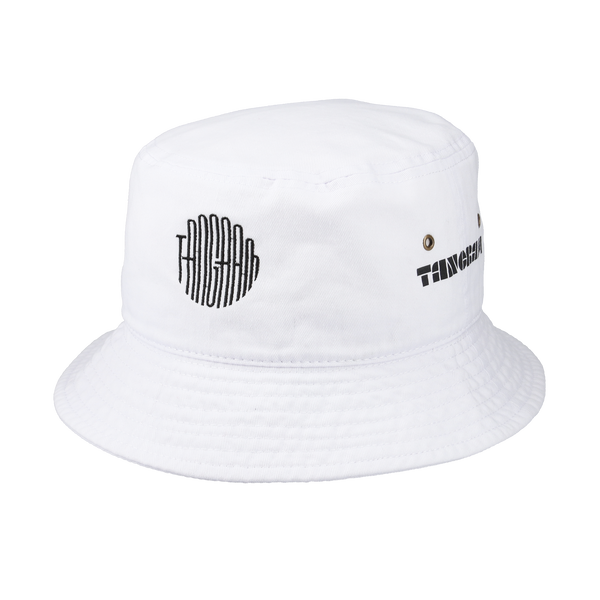 CIRCLE LOGO BUCKET HAT WHITE TGS-UHAT16