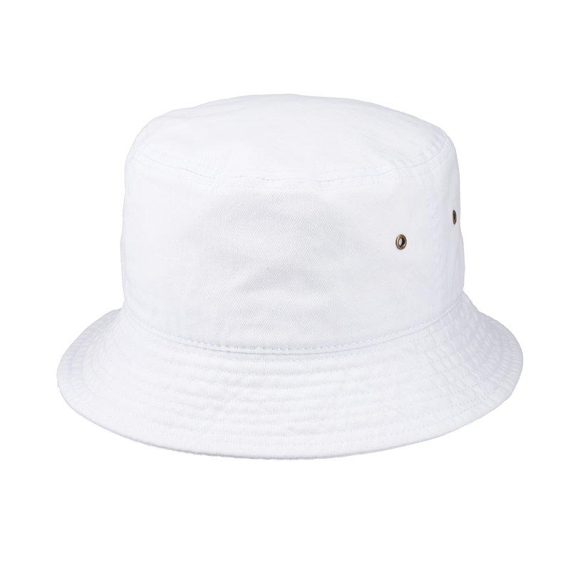 CIRCLE LOGO BUCKET HAT WHITE TGS-UHAT16