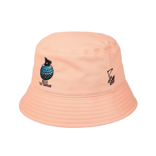 TANGRAM×RYUJI KAMIYAMA "RAT"ANGRAM BUCKET HAT APRICOT TGS-UHAT18