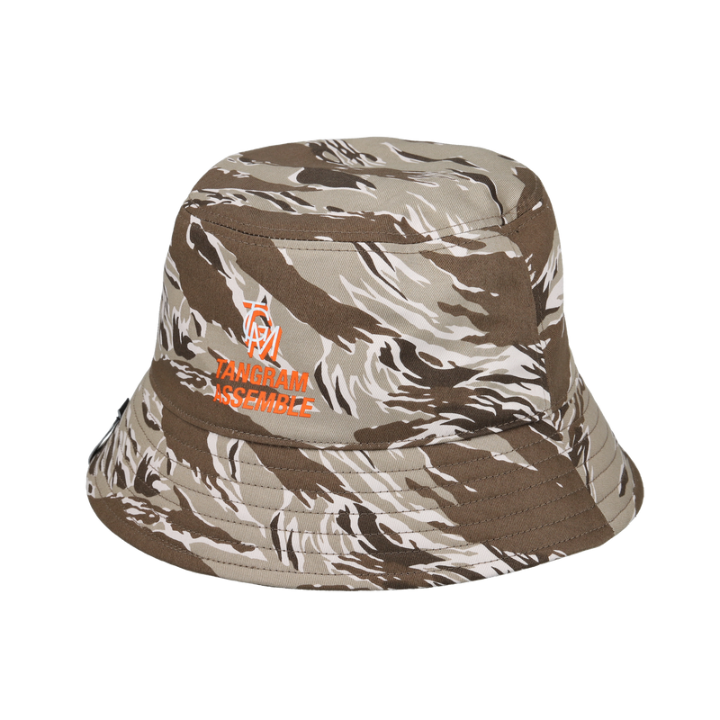 TS CAMO BUCKET HAT KHAKI CAMO TGS-UHAT27