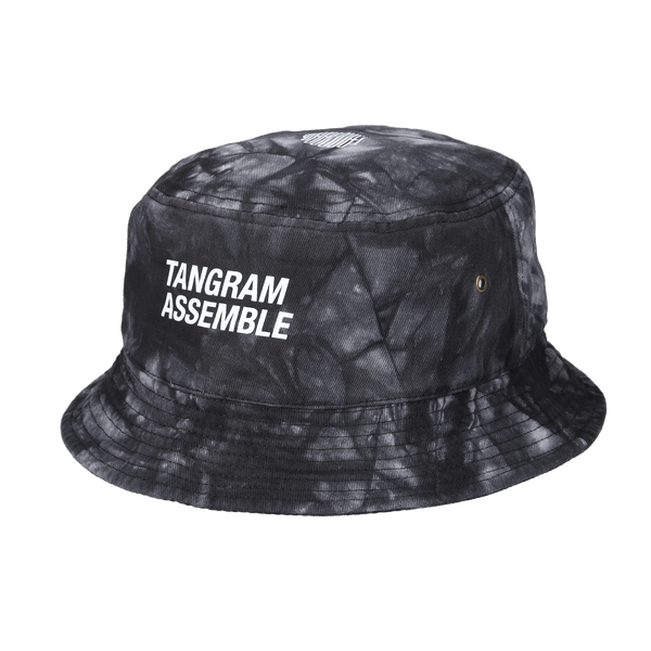 TIE-DYE BUCKET HAT V (BLACK) TGS-UHAT33