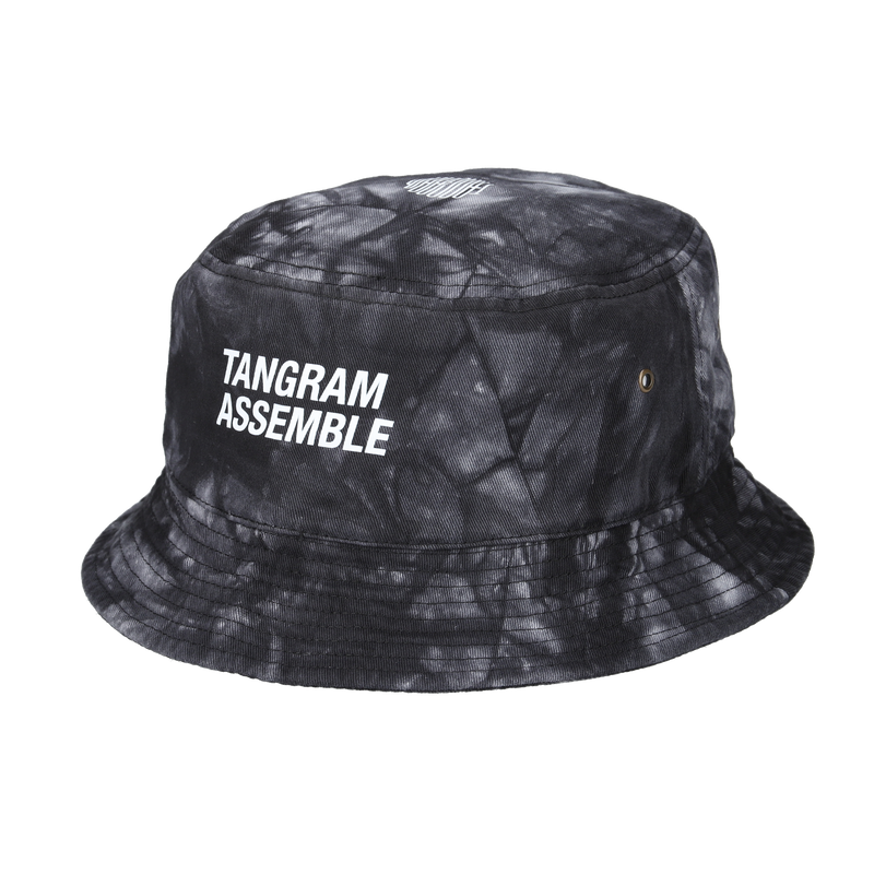 TIE-DYE BUCKET HAT V (BLACK) TGS-UHAT33