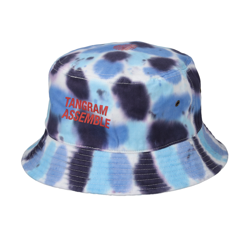 TIE-DYE BUCKET HAT E (BLUE/BLACK) TGS-UHAT33