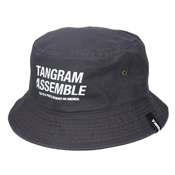 ASSEMBLE TEAM BUCKET HAT CHARCOAL TGS-UHAT34