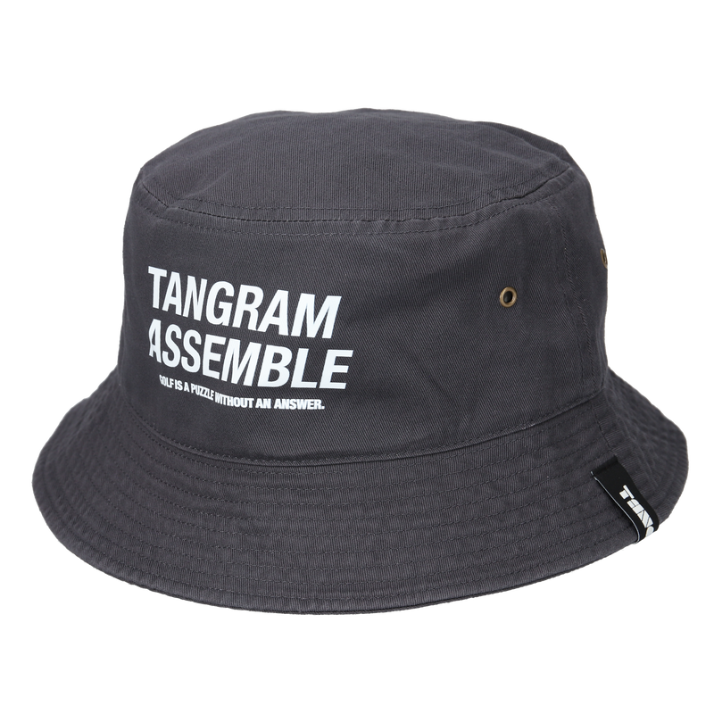 ASSEMBLE TEAM BUCKET HAT CHARCOAL TGS-UHAT34