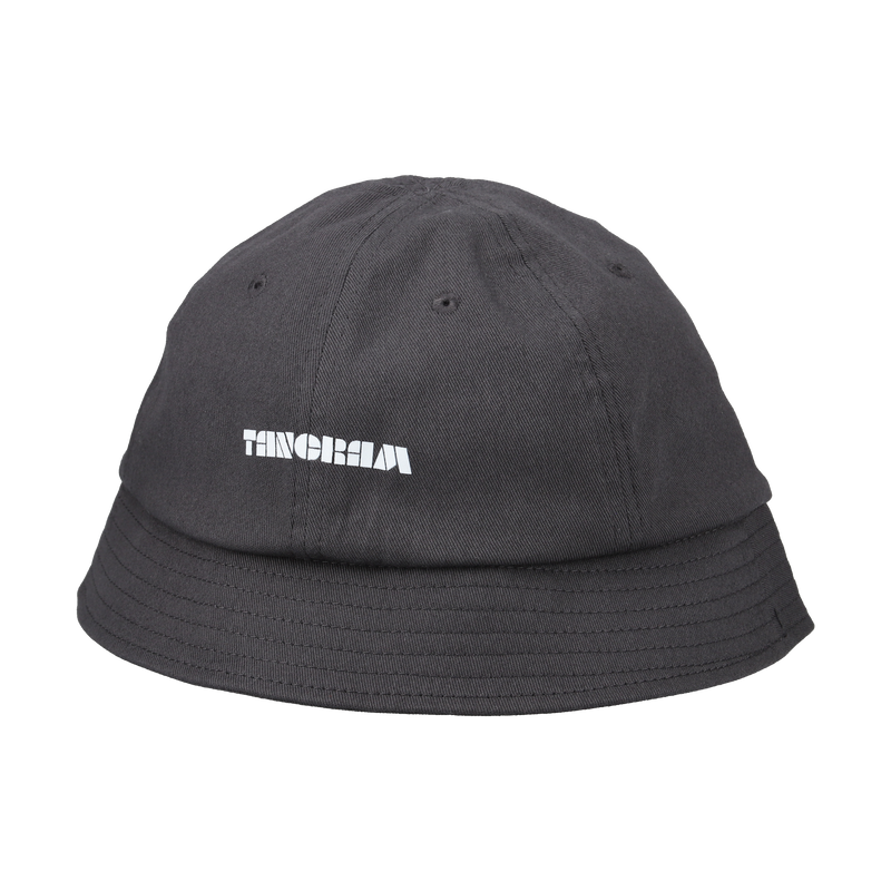 TGM LOGO SHORT BRIM BALL HAT CARBON BLACK TGS-UHAT43