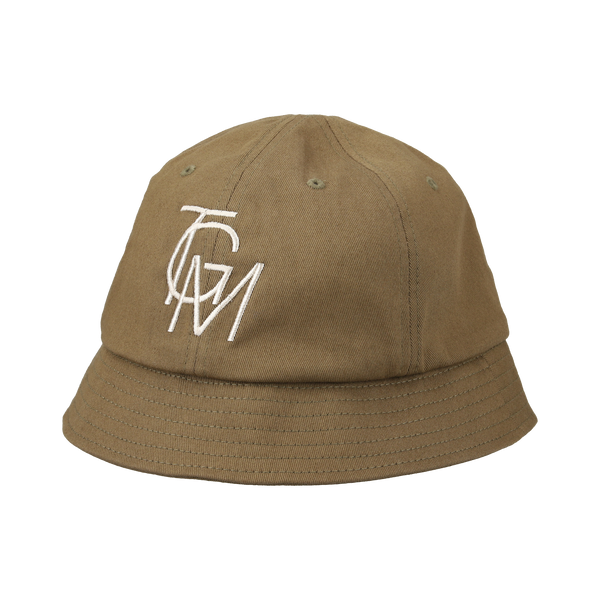 TGM LOGO SHORT BRIM BALL HAT KHAKI TGS-UHAT43