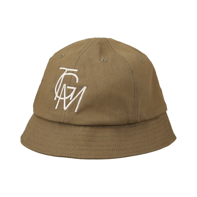 TGM LOGO SHORT BRIM BALL HAT KHAKI TGS-UHAT43