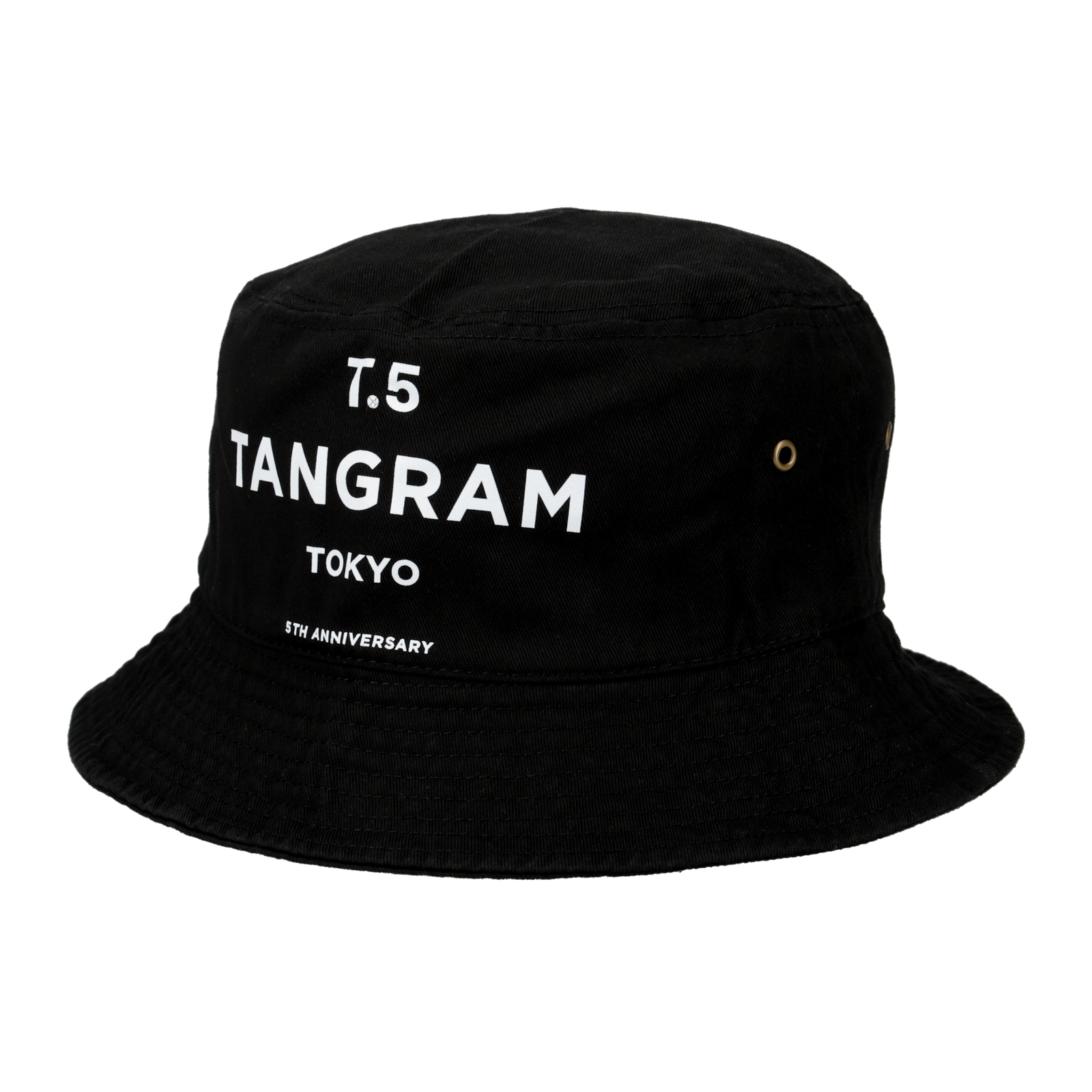 GDC×TANGRAM 5TH ANNIV. T.5 TOKYO BUCKET HAT BLACK TGS-UHAT48