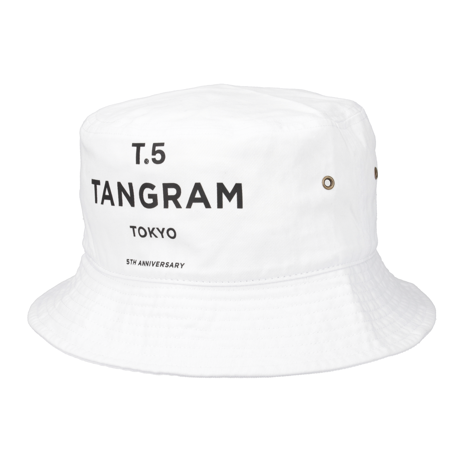 GDC×TANGRAM 5TH ANNIV. BUCKET HAT GDC×TANGRAM 5TH ANNIV. T.5 TOKYO BUCKET HAT WHITE TGS-UHAT48