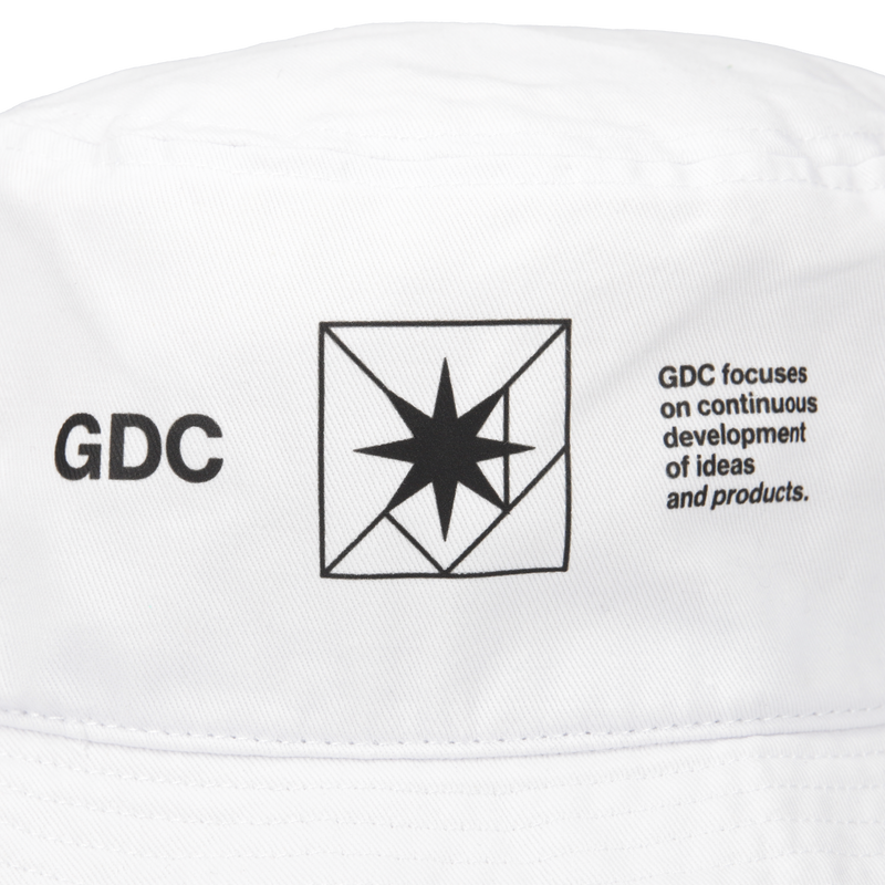 GDC×TANGRAM 5TH ANNIV. TURF STAR BUCKET HAT WHITE TGS-UHAT49