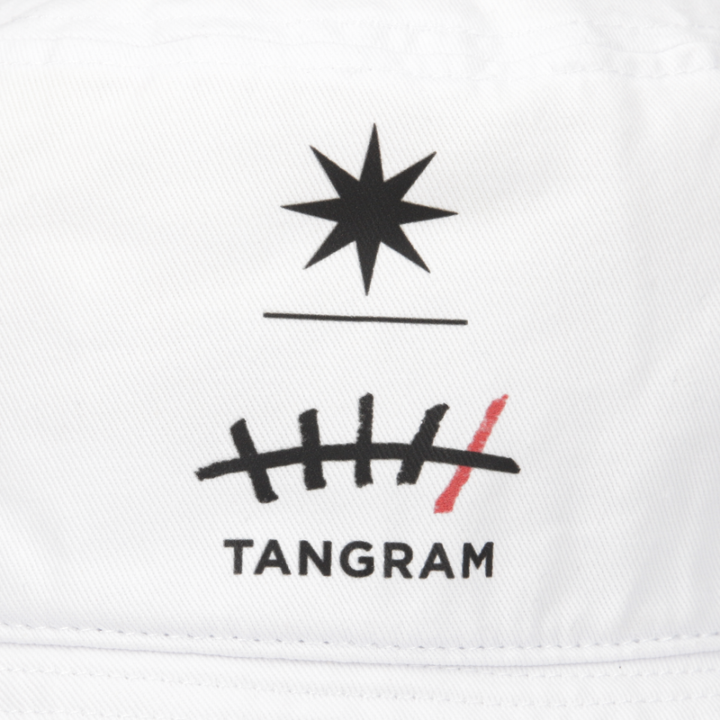 GDC×TANGRAM 5TH ANNIV. TURF STAR BUCKET HAT WHITE TGS-UHAT49