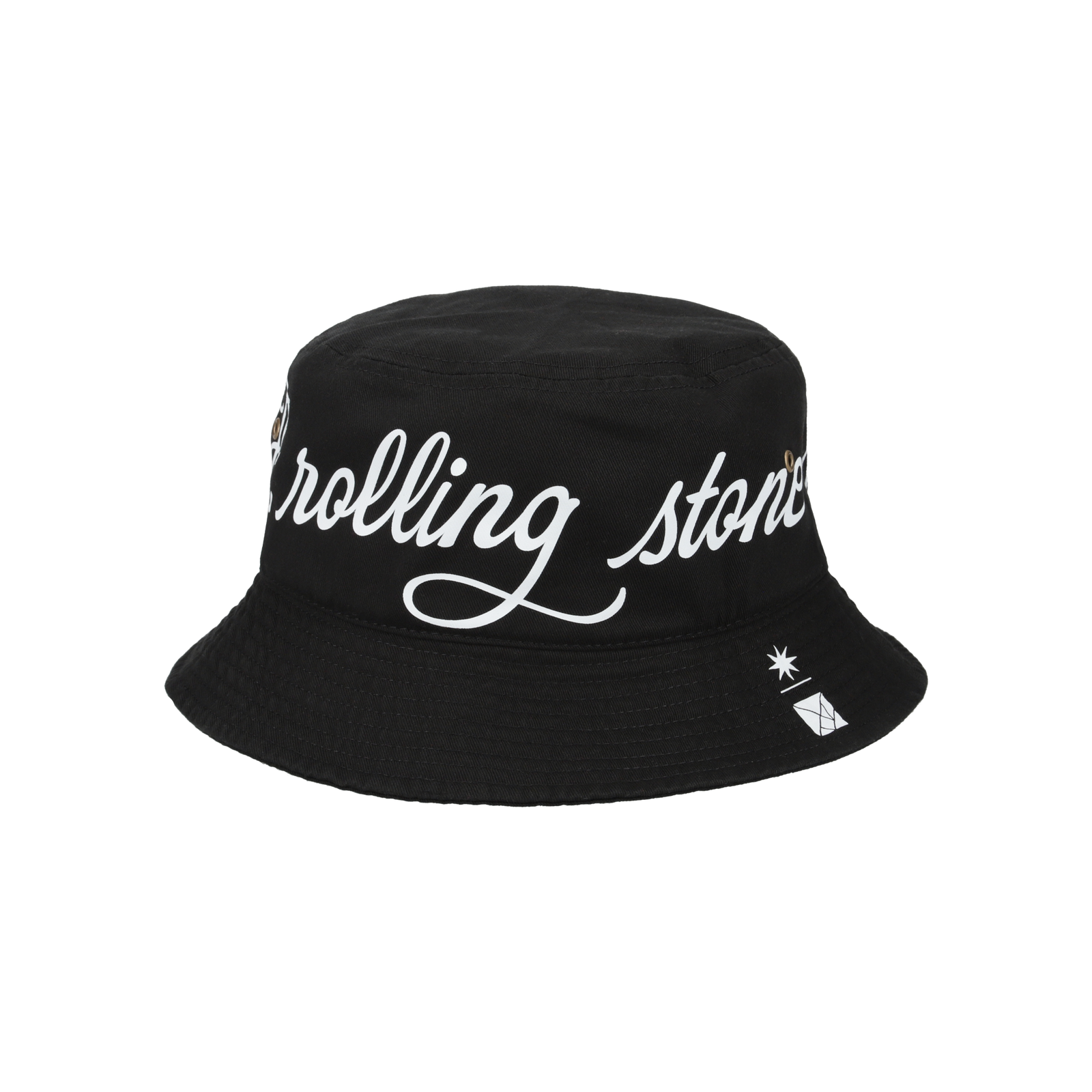 GDC×TANGRAM 5TH ANNIV. ROLLING STONE BUCKET HAT BLACK TGS-UHATGDC01