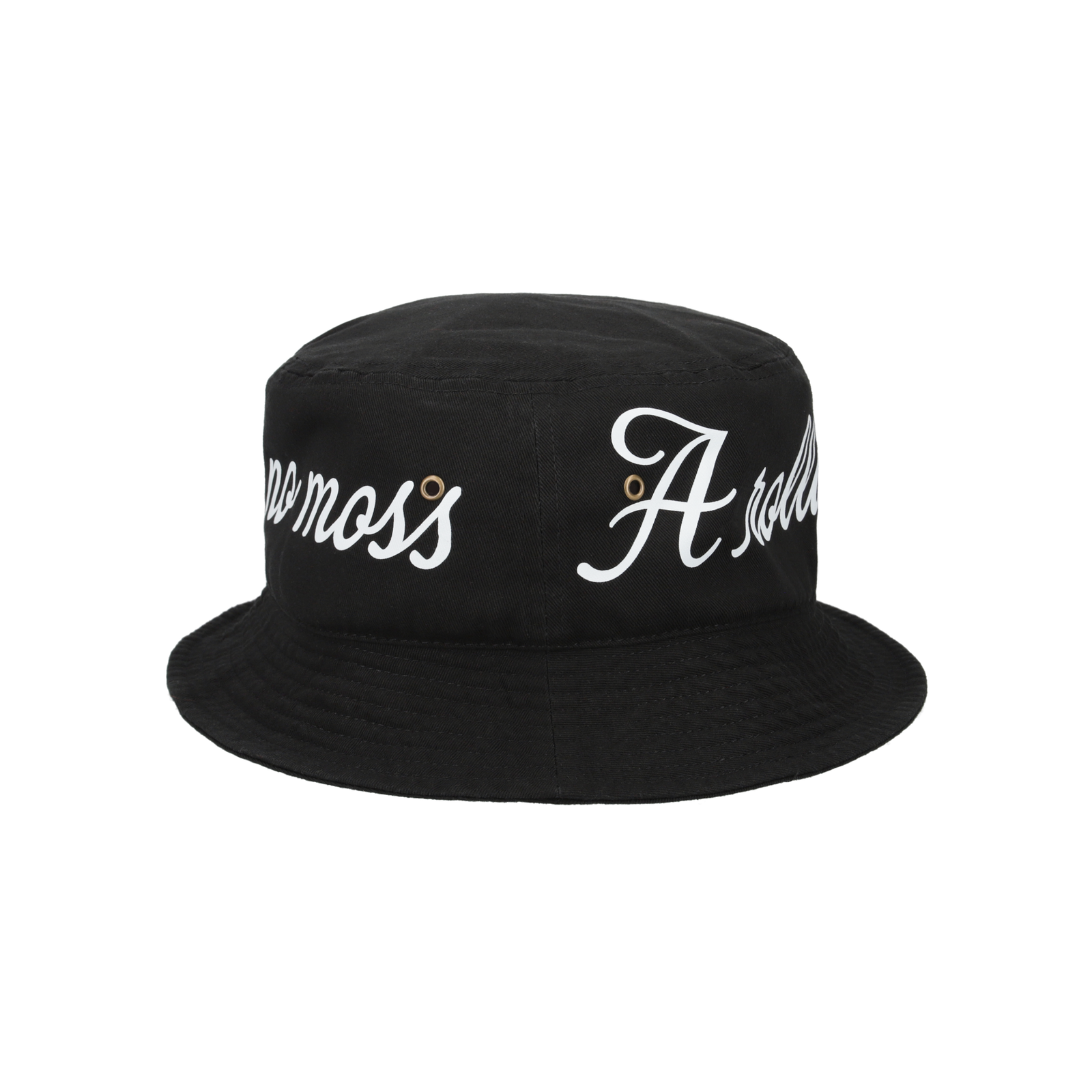 GDC×TANGRAM 5TH ANNIV. ROLLING STONE BUCKET HAT BLACK TGS-UHATGDC01