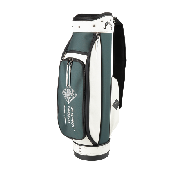 CLUBHAUS × TANGRAM CREW CADDY BAG 2 MOSS GREEN TGA-G31