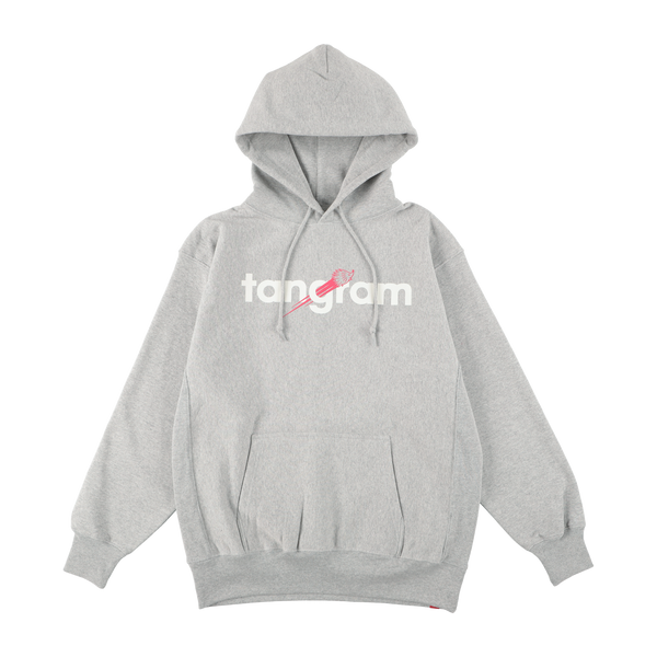CLUBHAUS × TANGRAM HEAVY WEIGHT HOODIE GRAY TGA-MF09