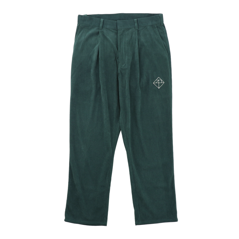 DIAMOND LOGO CORDUROY PANTS GREEN TGA-MP10
