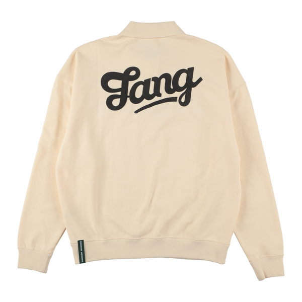 TANG LOGO SWEAT POLO SHIRTS OFF WHITE TGA-MPL25