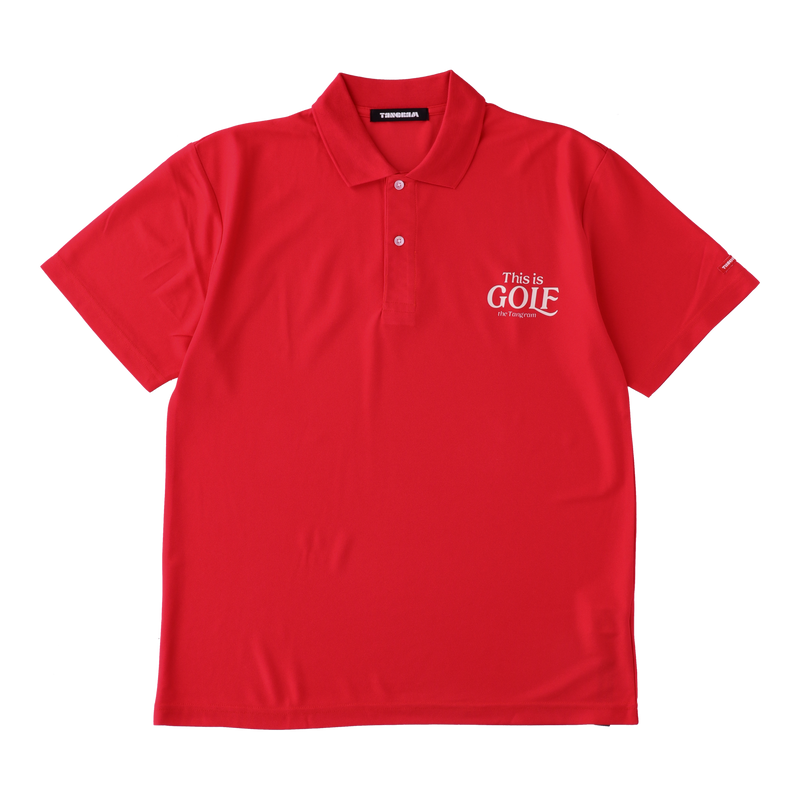 LINE LOGO POLO SHIRTS BABY PINK TGS-MPL13