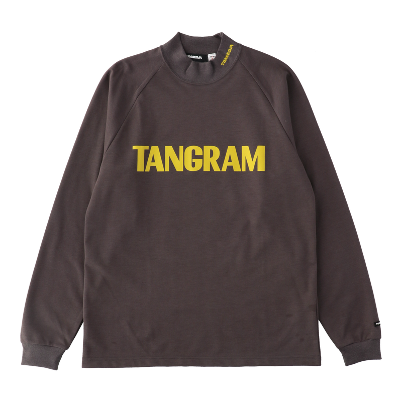 LINE LOGO AIR MOCKNECK TEE WHITE TGS-MT35