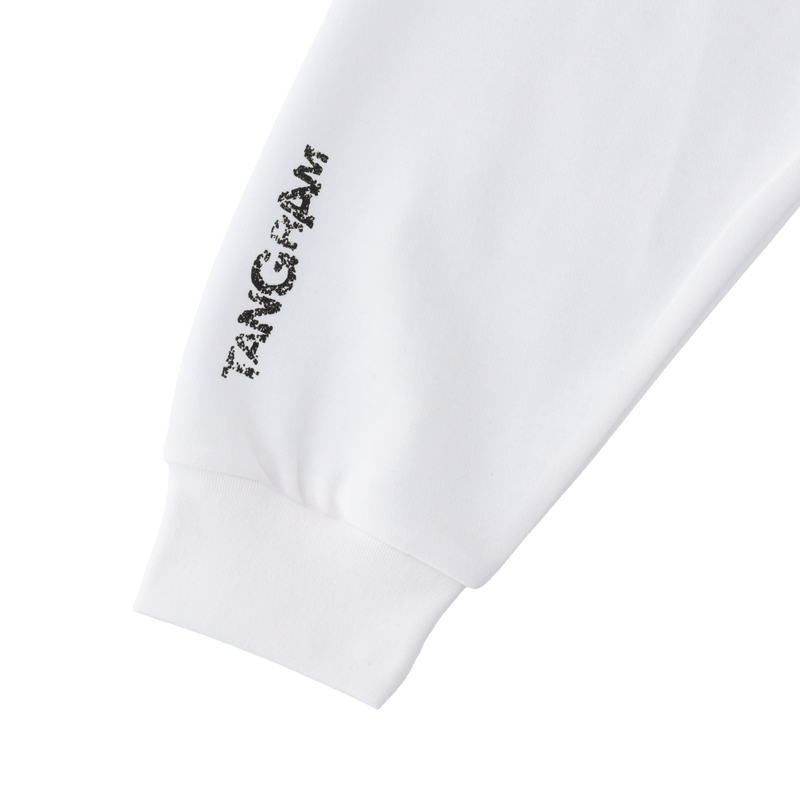 LINE LOGO AIR MOCKNECK TEE WHITE TGS-MT35