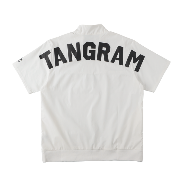ARCH LOGO HALF ZIP PISTE WHITE TGS-MPU03