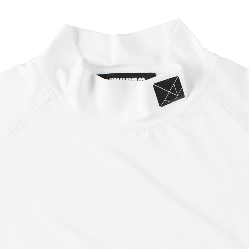 TNRCN MOCK NECK SHORT SLEEVE WHITE Mサイズ MOCK NECK SHORT TNRCN MOCK NECK SHORT SLEEVE WHITE Mサイズ MOCK NECK SHORT