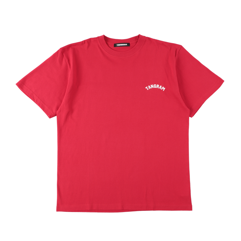ARCH LOGO TEE RED TGS-MT39