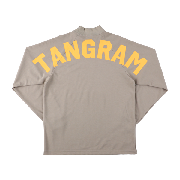 ARCH NEON LOGO AIR MOCKNECK TEE LIGHT GRAY TGS-MT69