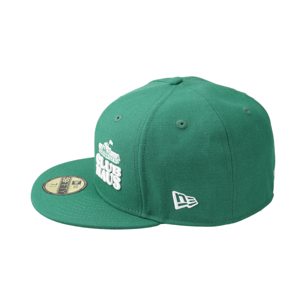CLUBHAUS × TANGRAM NEW ERA 59FIFTY CAP GREEN TGS-UCAP07