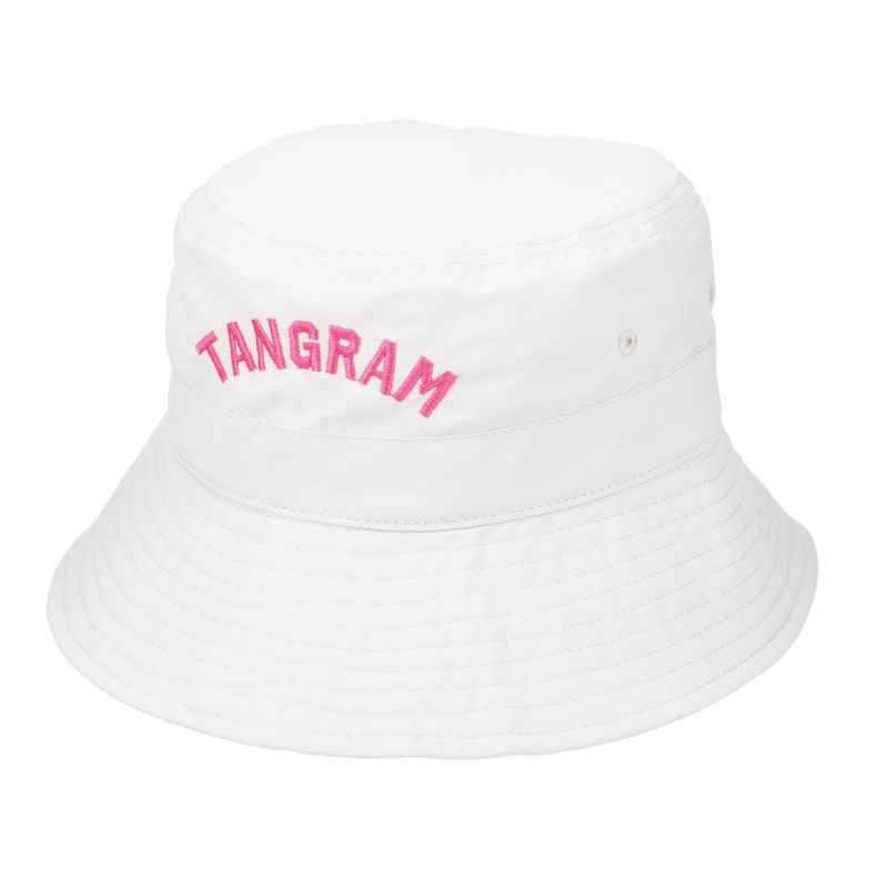 LOGO BUCKET HAT  WHITE TGS-UHAT01