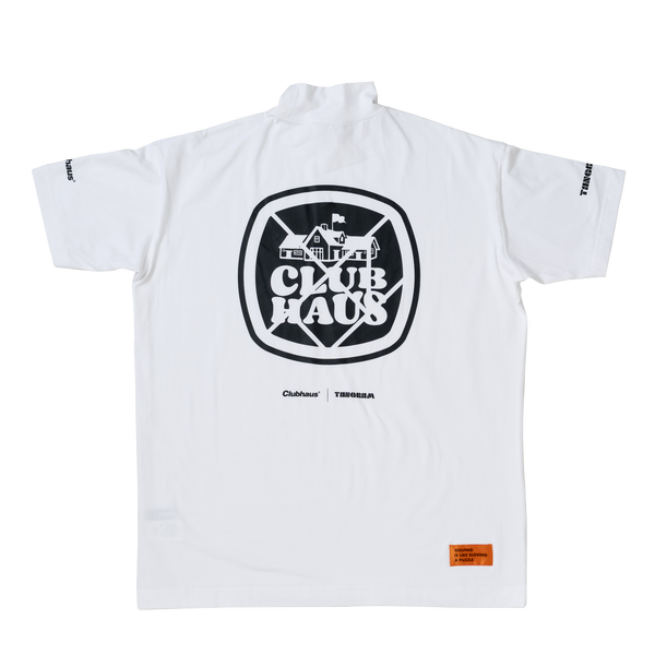 完璧主義 NECK MOCK TANGRAM × CLUBHAUS TEE TGS-MT38 WHITE メンズウェア