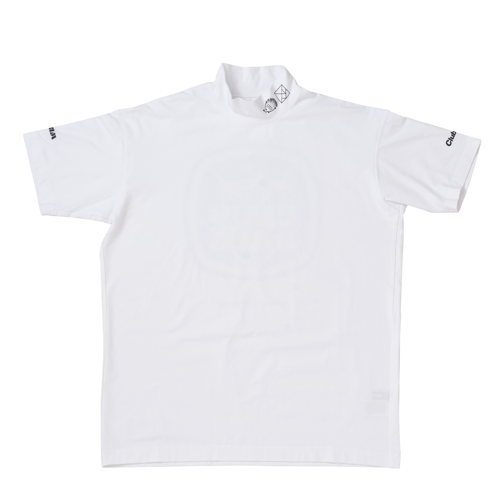超可爱 × CLUBHAUS TANGRAM TGS-MT38 WHITE TEE NECK MOCK メンズウェア